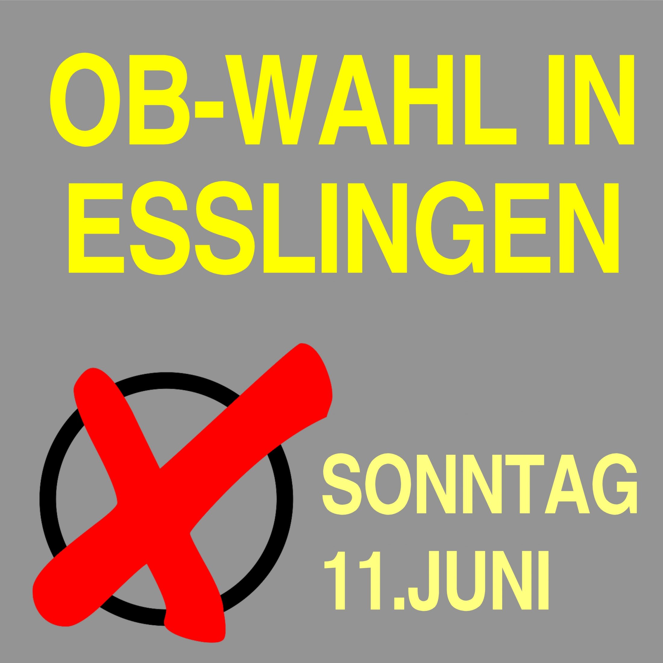 Oberbürgermeisterwahl Esslingen